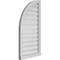 Ekena Millwork Quarter Round Top Left Surface Mount PVC Gable Vent w/ 2"W x 2"P Brickmould Sill Frame, 20"W x 38"H GVPQL20X3803SF - alternate 3